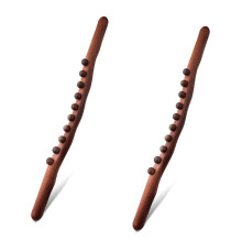 Guasha scraping stick wooden massage tool 2 pcs