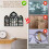 Black Arched Gothic Wall Mirror Set of 3 8