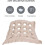 Butt Pressure Relief Cushion with Inflatable Pump Beige 3
