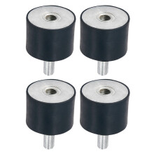 Rubber Vibration Isolator Mount for Air Compressor 4 pcs
