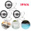 Rubber Sink Stopper with Chain 3 Pack 1
