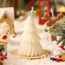 Christmas Tree Aromatherapy Candle Rotating Desktop