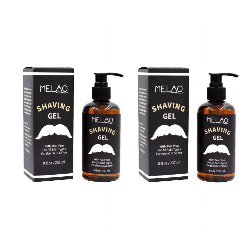 Shave Gel for All Skin Types with Cooling Sensation (2 pcs)
