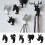 3D Goat Head Wall Hook Resin Heavy-Duty Hat and Key Holder 6