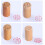 Set di stampi per torte in legno e sigilli per dessert (8 pezzi) 3