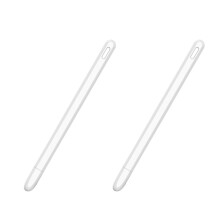 Stylus Pen Protective Cover for Pencil 2 White Silicone