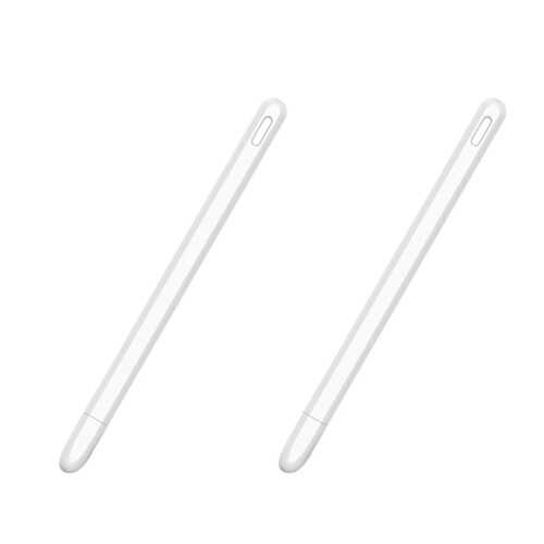 Stylus Pen Protective Cover for Pencil 2 White Silicone