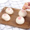 Set di stampi per torte in legno e sigilli per dessert (8 pezzi) 7