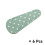 ICERUN Scissors Protective Covers Mint Green with White 1