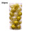 Christmas Hanging Ball Ornaments Red White 24pcs 2