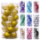 Christmas Hanging Ball Ornaments Red White 24pcs 7