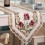 Table Runner Floral Embroidery Pink 40x150 cm 3