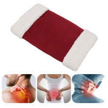 Heated Hand Muff USB Rechargeable 10W Polyester Purple Red