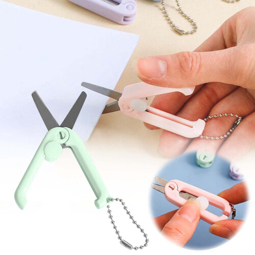 Foldable Mini Scissors with Cute Design 1 Pair 1