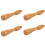 Wooden Massage Stick Sandalwood 4-Pack 1