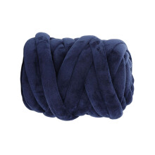 Navy Blue Chunky Tube Yarn 250g