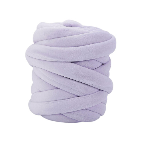 Light Violet Chunky Tube Yarn 250g