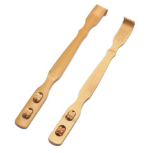 Rose Vibe Wooden Back Scratcher Roller Set for Women, 2 Pack
