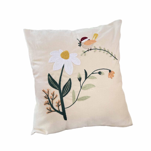 Embroidery Pillow Cover Kit for Beginners 1 Piece