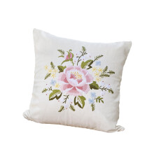 Embroidery pillow cover kit for beginners 1 piece