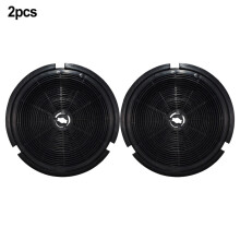 Active Charcoal Filter for Exhaust Hoods Round 1 Pack