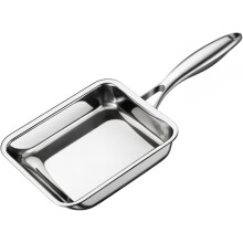 Innovire Japanese omelette pan stainless steel 7.5x6.3 inch