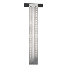 Stainless Steel T-Type Hole Ruler 300mm