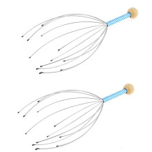 Metal Finger Neck Scalp Massager 2 Pack