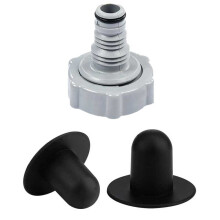 GYZEE black drain valve replacement for pool adapter 32 mm