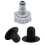 GYZEE black drain valve replacement for pool adapter 32 mm 1