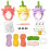 Crochet Kit for Beginners with Instructions and Videos 3 pcs 1