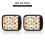 Luggage Handle Wraps Cartoon Flower 2 pcs 3