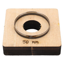 Leather Punch Cutting Die Round 50mm Stainless Steel