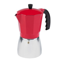 IMUSA Espresso Stovetop Coffeemaker Red 3 Cup