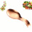 Fish-shaped stainless steel spoon rest 1 piece 1