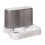 Pet Water and Food Bowl Double Compartment Moderate Capacity 1