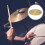Drum Cymbals Metal Jazz Replacement Brass 3