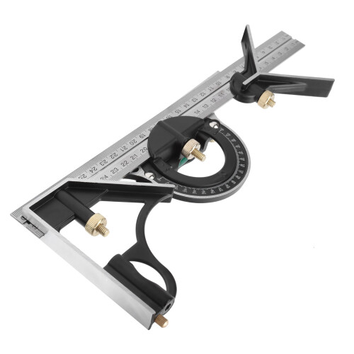 Stainless Steel Protractor 300mm Precision Angle Ruler