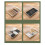 A4 organiser book transparent office file box 3 pcs 3