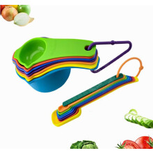 Measuring Cups and Spoons Set Plastic 15-Piece