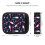 Luggage Handle Wraps Love Wine Design 2 Pcs 2