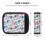 Luggage Handle Wraps Red White Blue 2 pcs 2