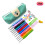 HANXIULIN crochet hook set ergonomic rubber handles 11 pcs 1