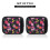 Luggage Handle Wraps Floral Design 2 pcs 3