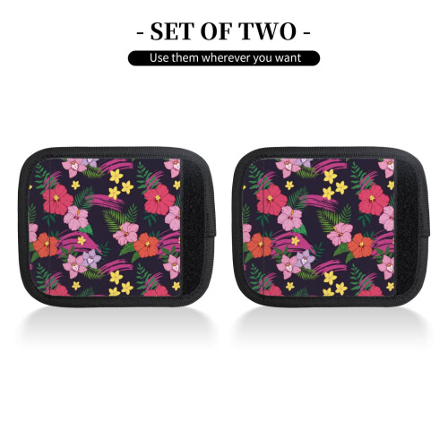 Luggage Handle Wraps Floral Design 2 pcs 2