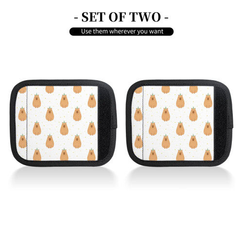 Capybara Luggage Handle Wraps 2 pcs 2