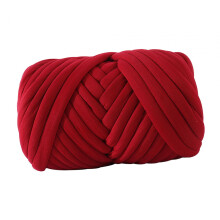 GUOOL thick chunky yarn red bulky 100g