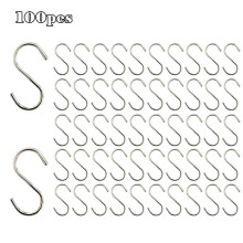 S-hook steel 10-pack 2.2 inch
