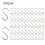 S-hook steel 10-pack 2.2 inch 1