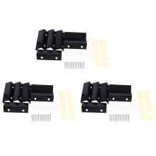 Black Vinyl Record Shelf Wall Mount 18 Pack,Vinyl Holder Wall,Acrylic Album Record Holder Display